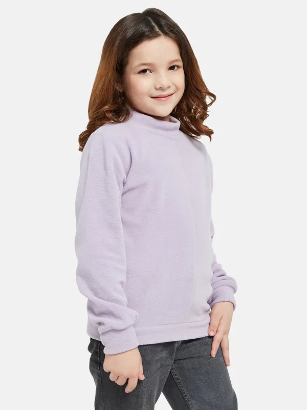 Mettle Girls Purple Sweatshirt