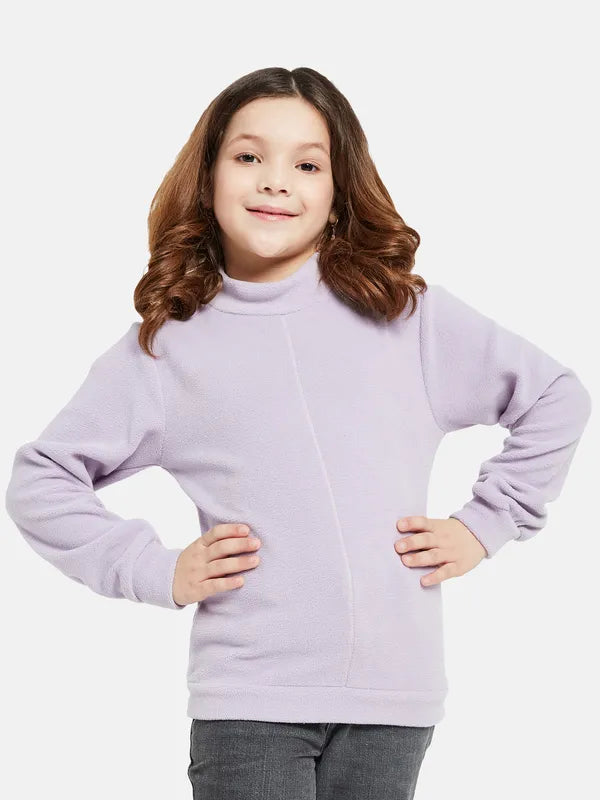 Mettle Girls Purple Sweatshirt