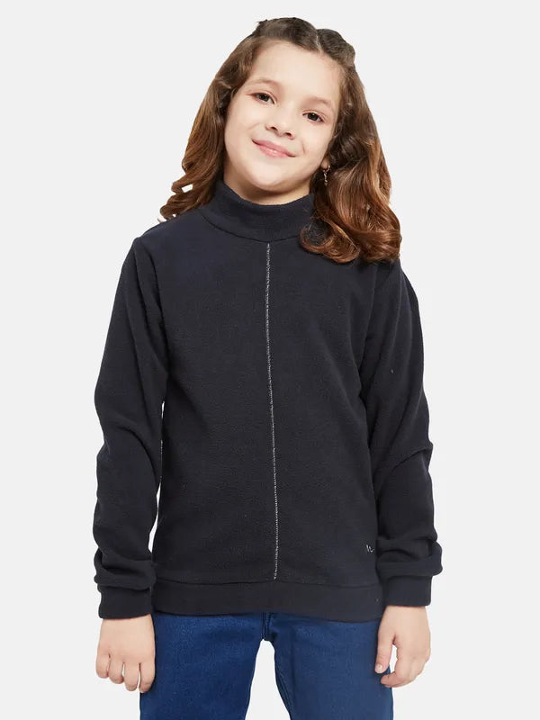 Mettle Girls Navy Blue Sweatshirt