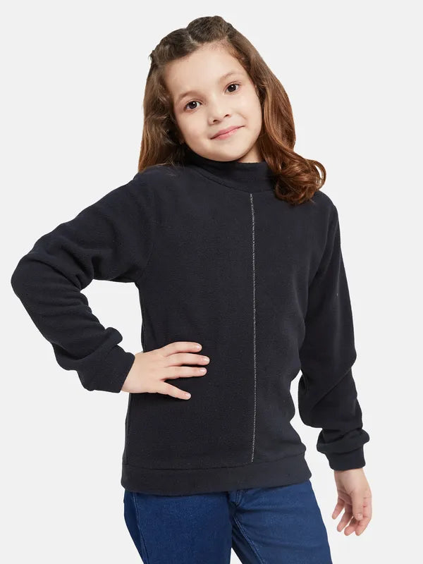 Mettle Girls Navy Blue Sweatshirt