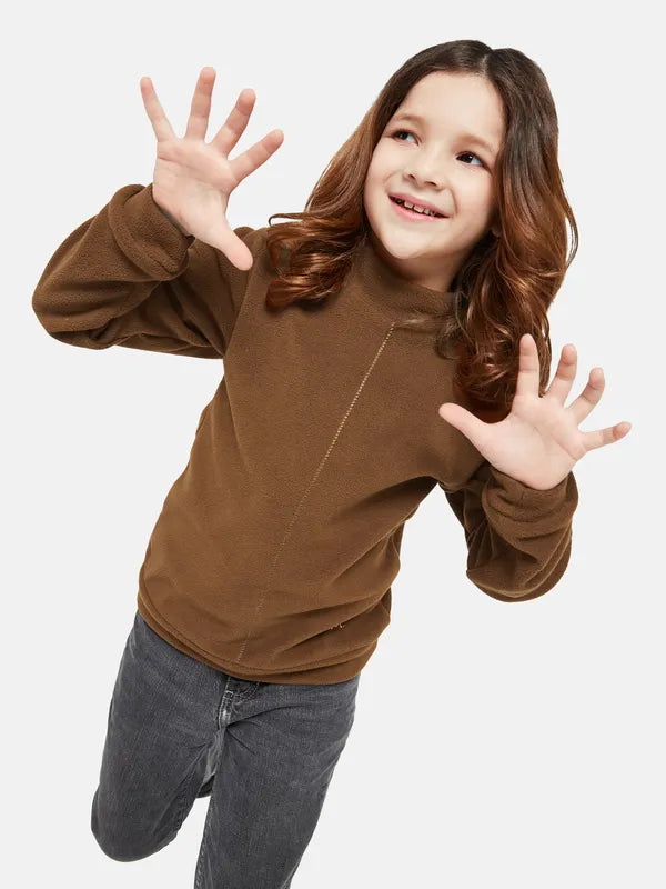 Mettle Girls Brown Sweatshirt