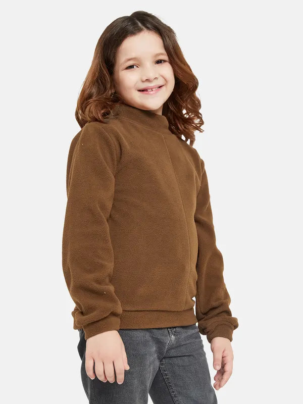 Mettle Girls Brown Sweatshirt