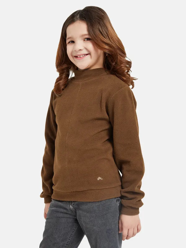 Mettle Girls Brown Sweatshirt