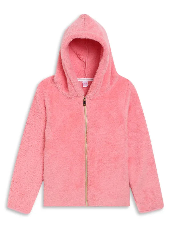 Mettle Girls Pink Hooded Sweatshirt