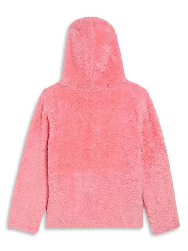 Mettle Girls Pink Hooded Sweatshirt