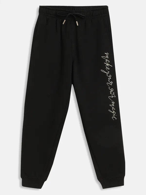 Girl'S Solid Track Pants