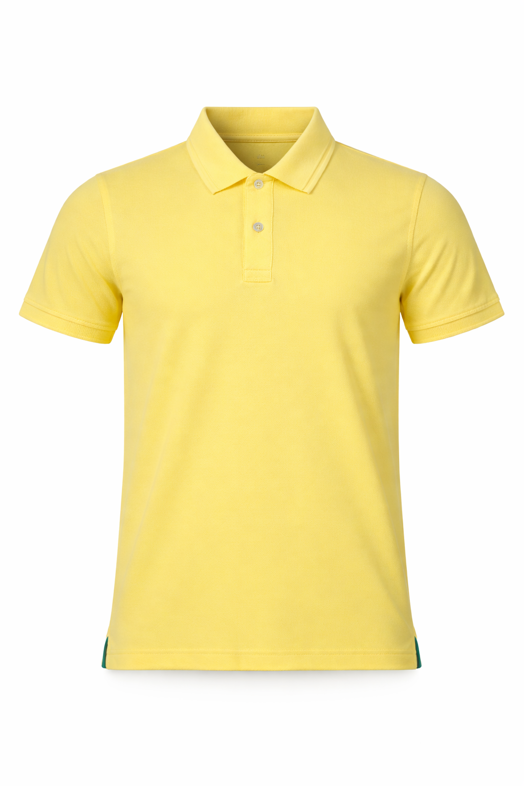 Boys Solid Polo Collar T-shirt