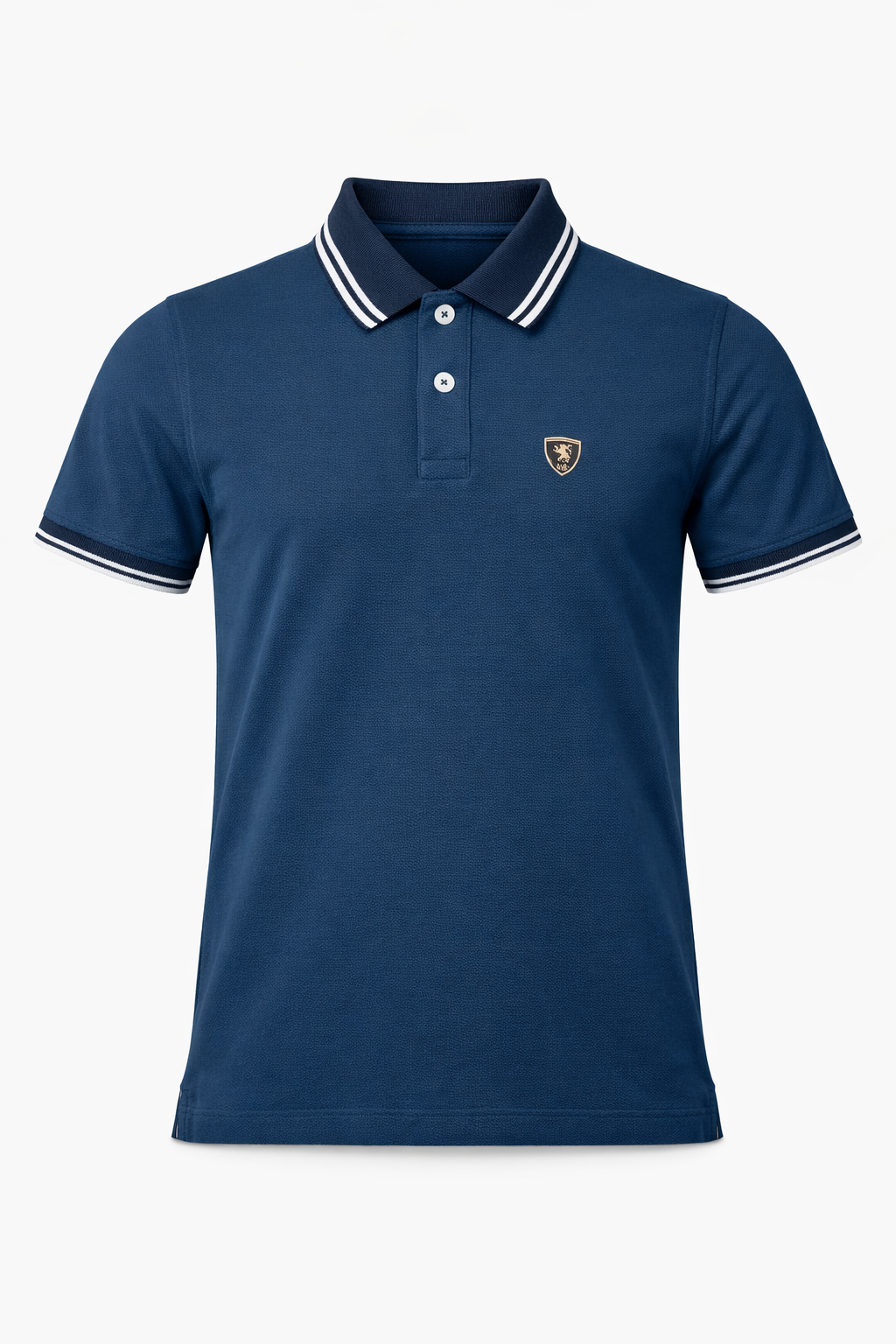 Boys Air-Force Solid Cotton Polo Tshirt