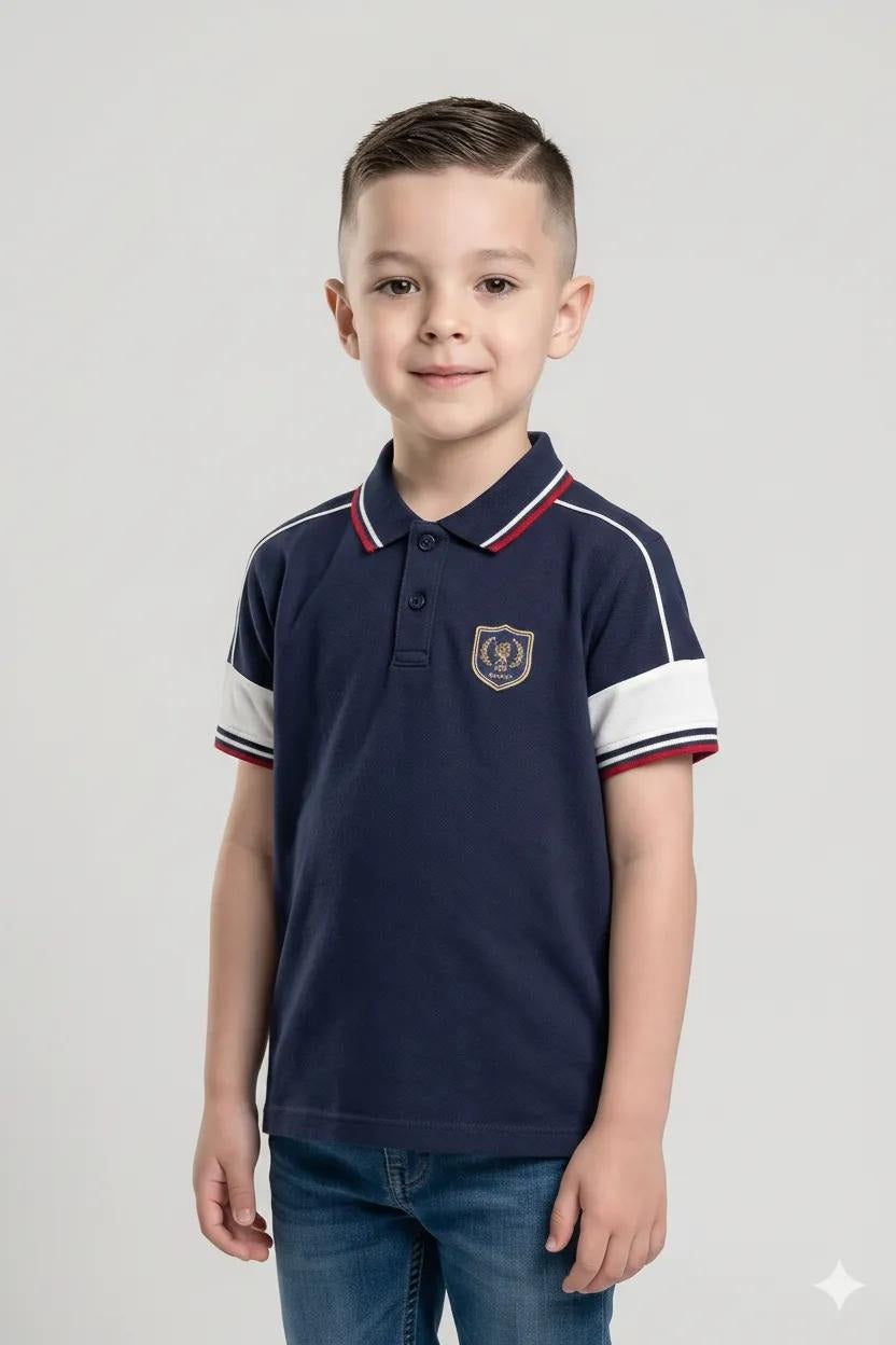 Boys Polo Collar T-shirt