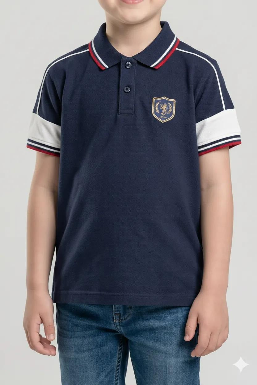 Boys Polo Collar T-shirt