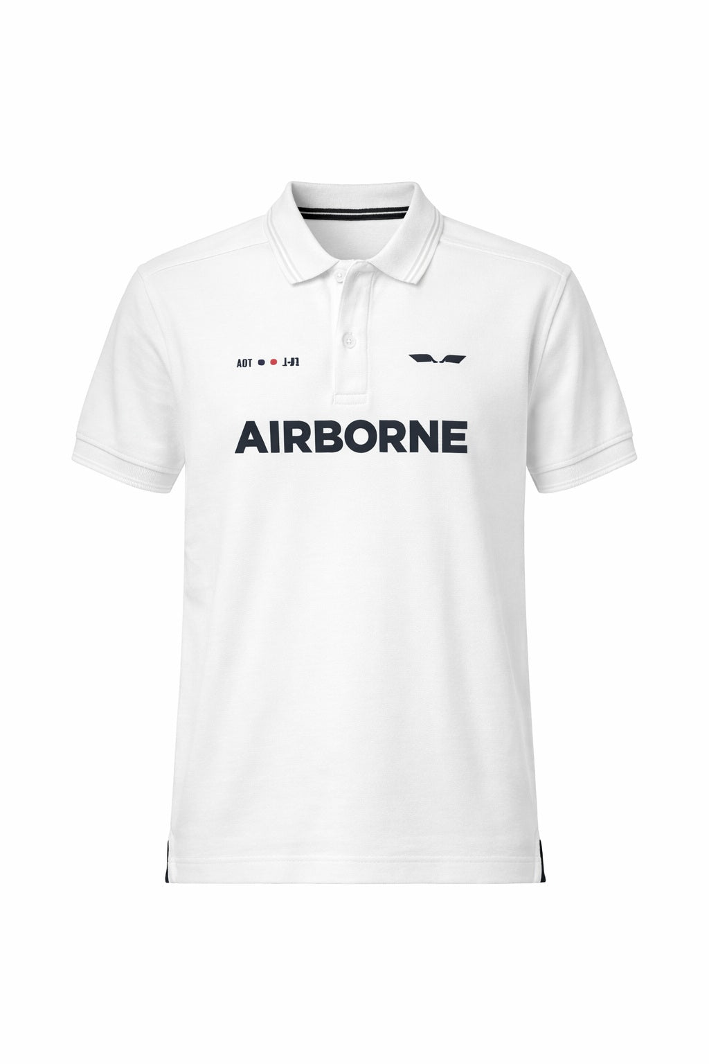 Boys Typography Printed Polo Collar T-shirt