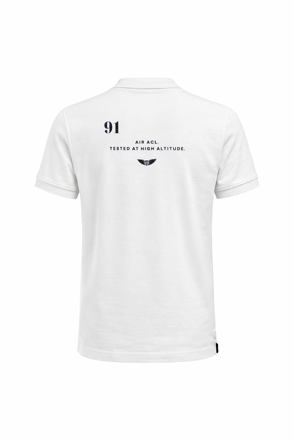 Boys Typography Printed Polo Collar T-shirt