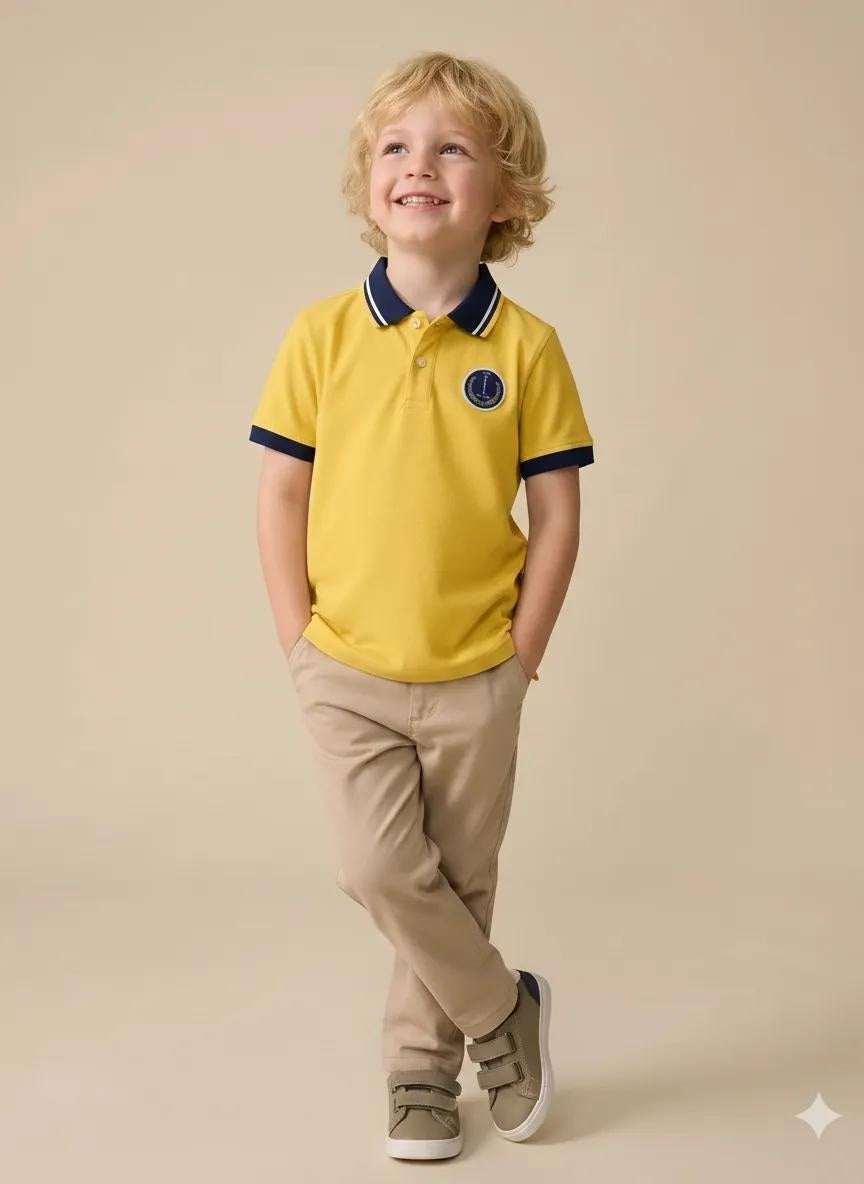 Boys Polo Collar T-shirt
