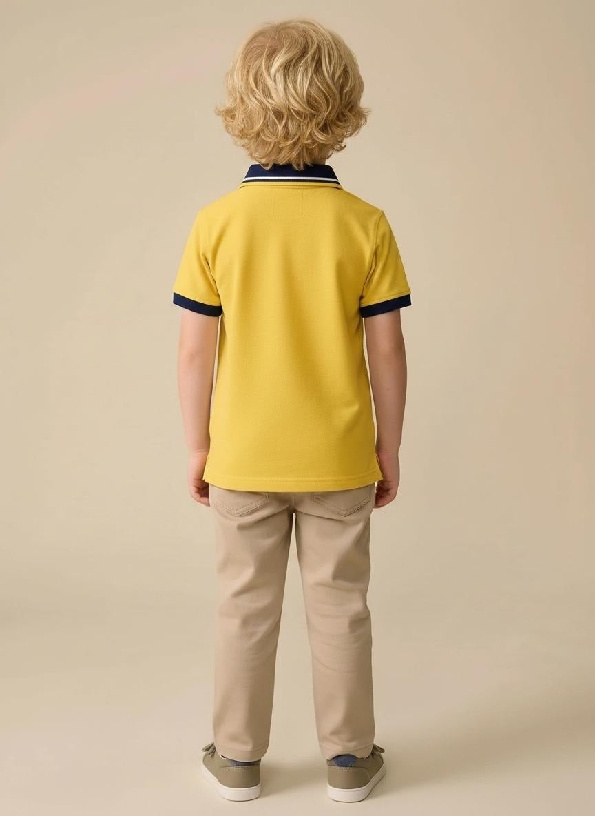 Boys Polo Collar T-shirt