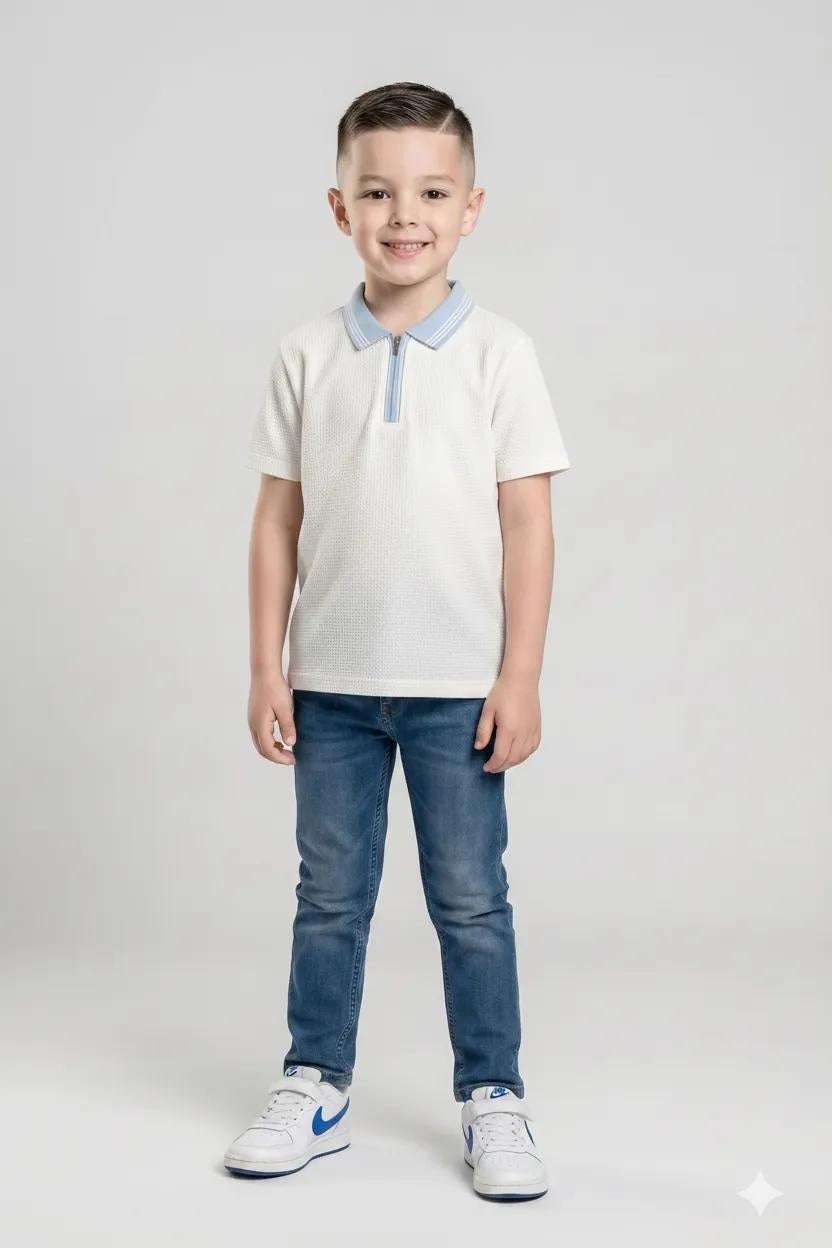 Boys Polo Collar T-shirt