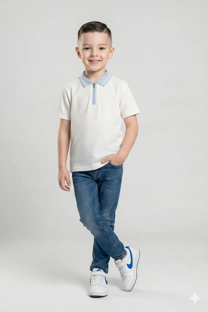 Boys Polo Collar T-shirt