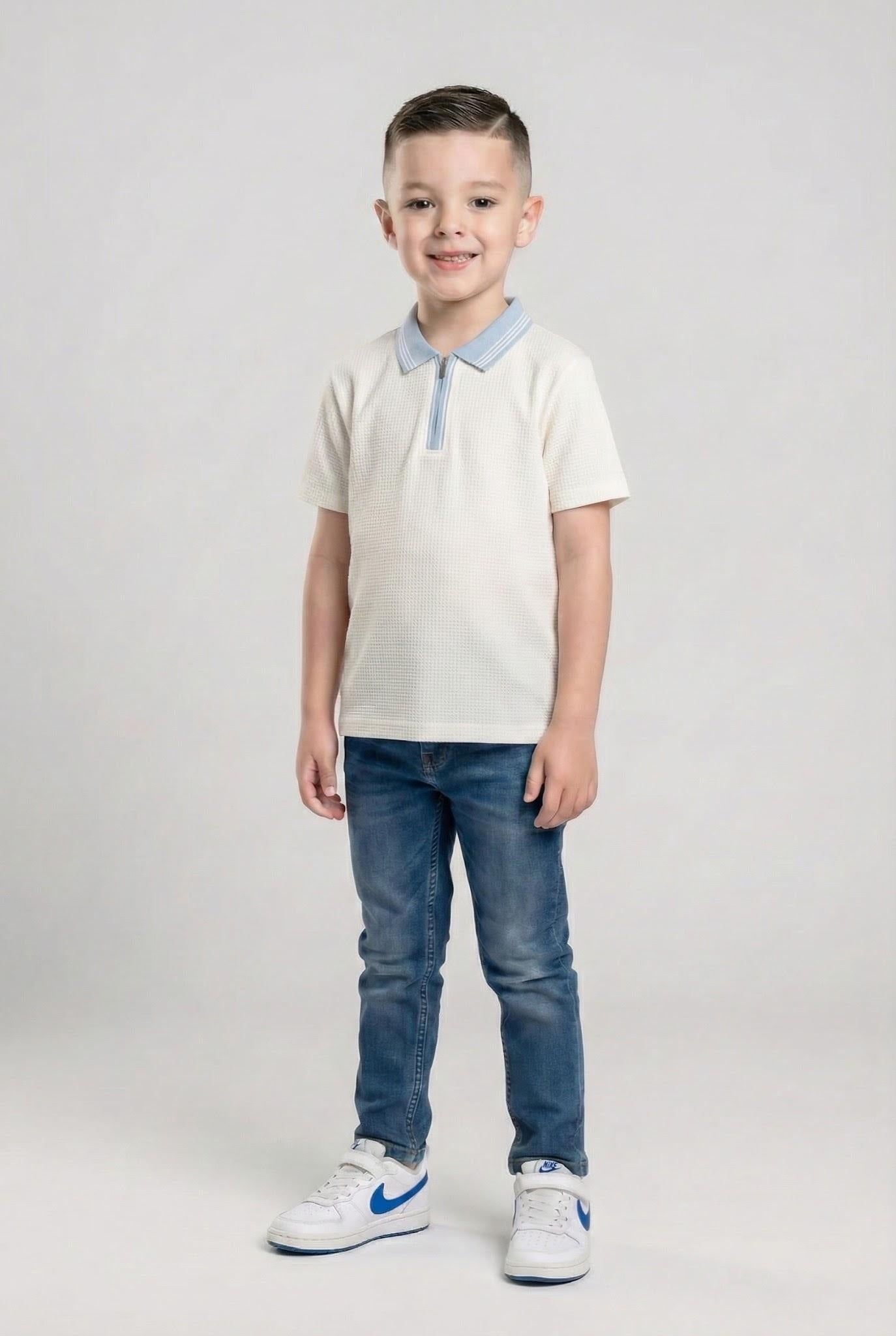 Boys Polo Collar T-shirt