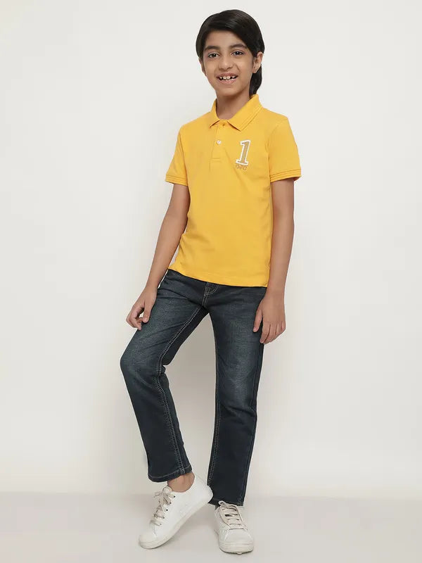 Octave Boys Clean Look Mid Rise Cotton Jeans