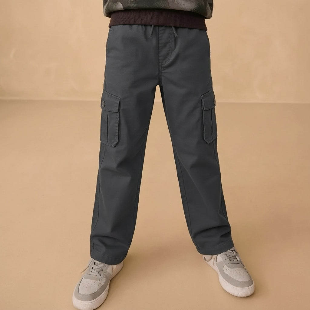 Boy Solid TrackPants