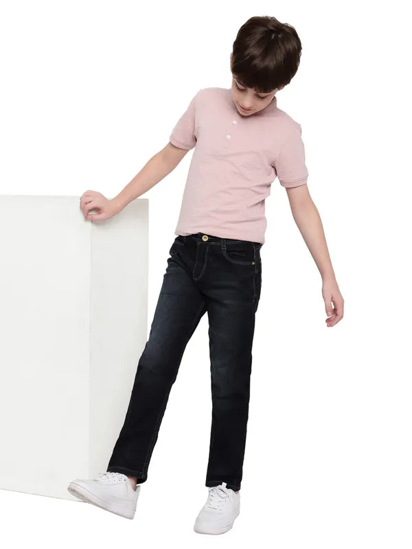 Octave Boys Mid Rise Clean Look Stretchable Jeans