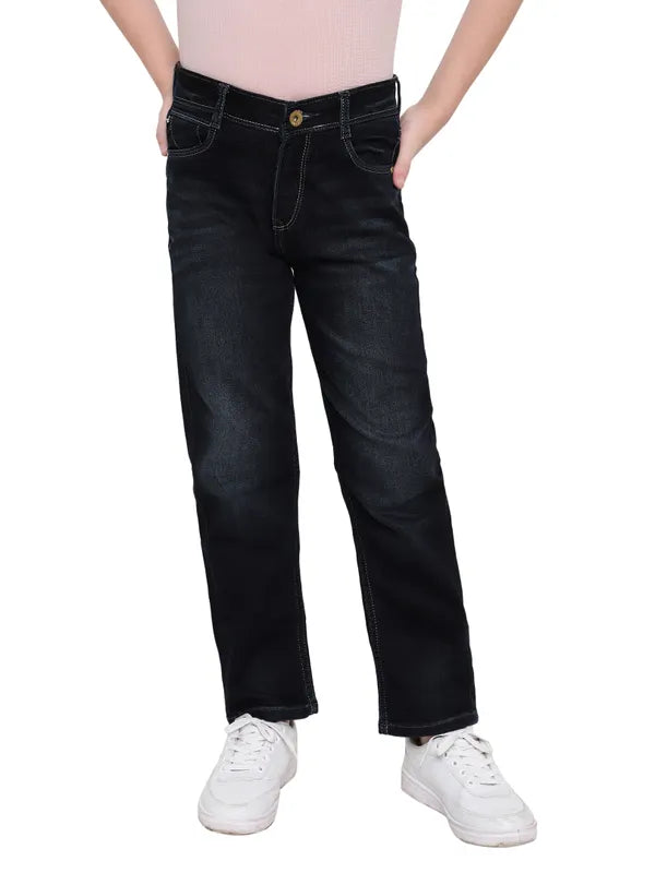 Octave Boys Mid Rise Clean Look Stretchable Jeans