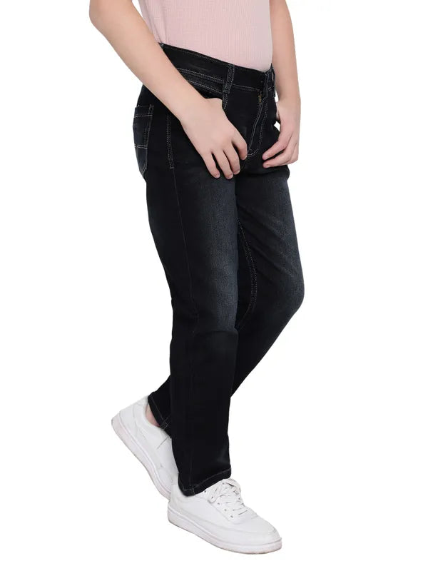 Octave Boys Mid Rise Clean Look Stretchable Jeans