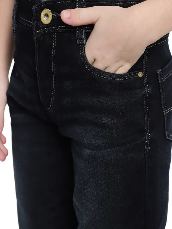 Octave Boys Mid Rise Clean Look Stretchable Jeans