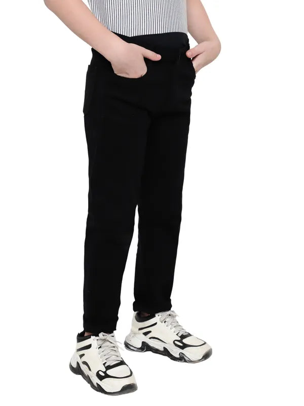 Octave Boys Mid Rise Clean Look Stretchable Jeans