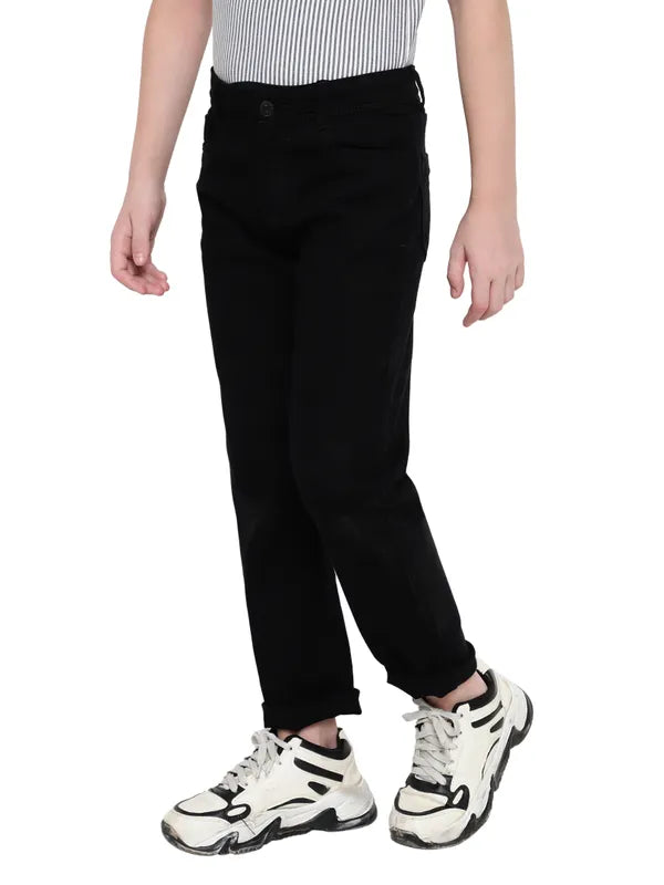 Octave Boys Mid Rise Clean Look Stretchable Jeans