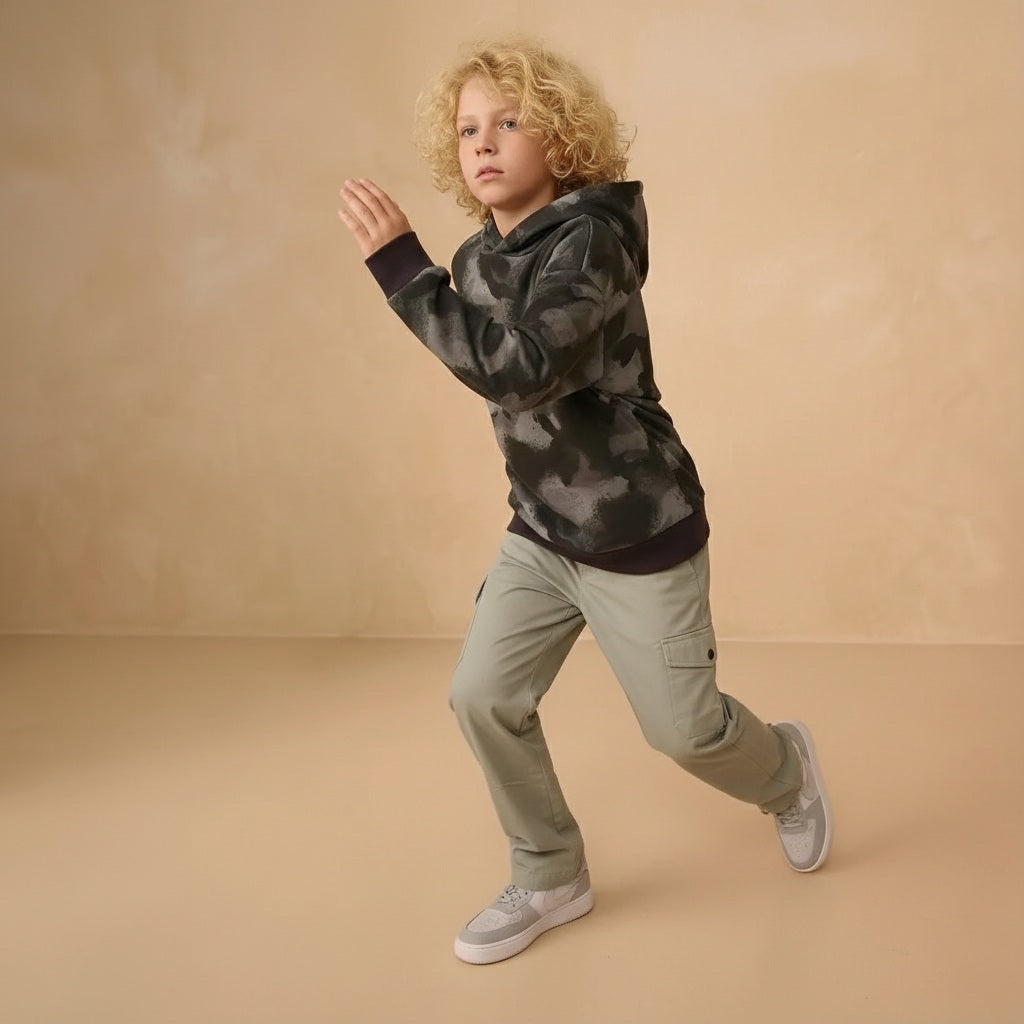 Boy Solid TrackPants