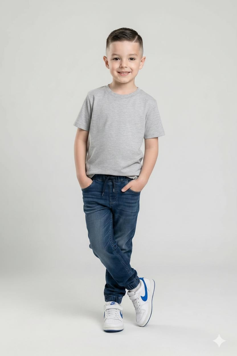 Boy Solid Jeans