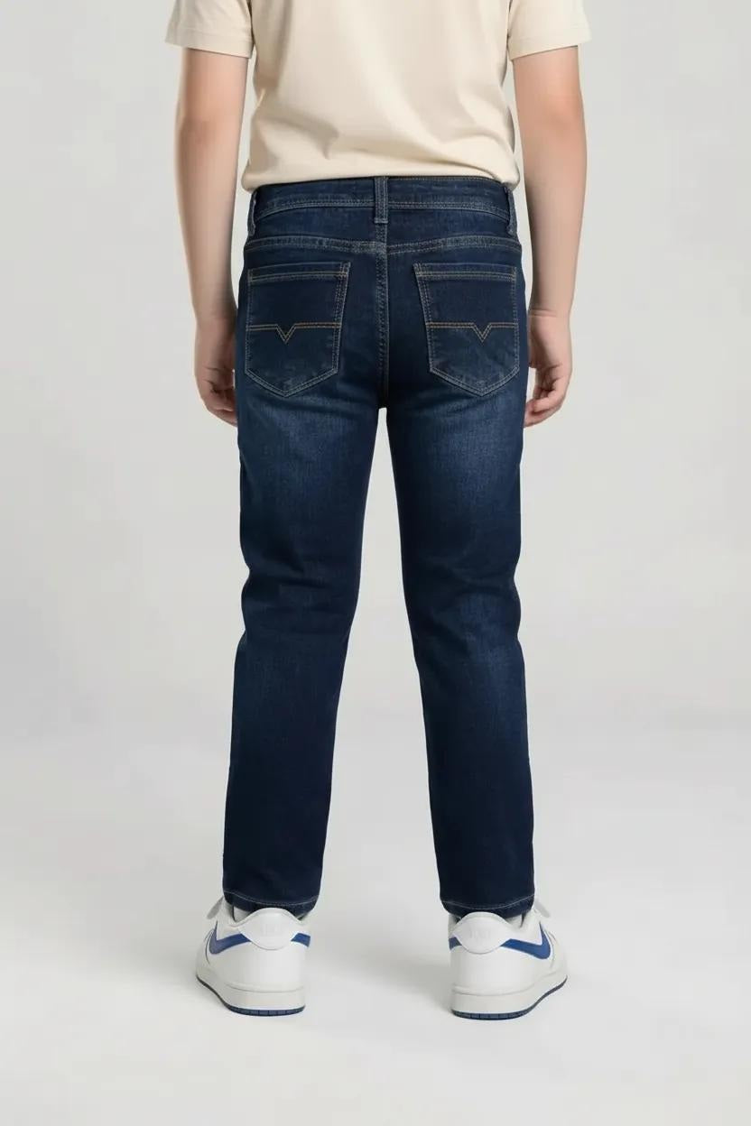 Boy Khaki  Solid Jeans
