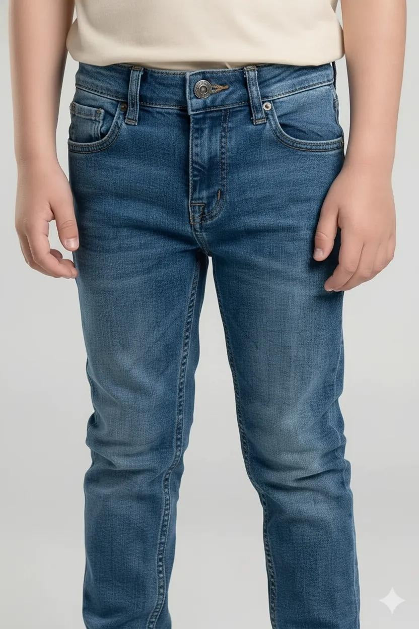 Boy Sand Solid Jeans