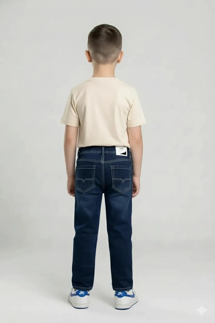 Boy Blue Solid Jeans