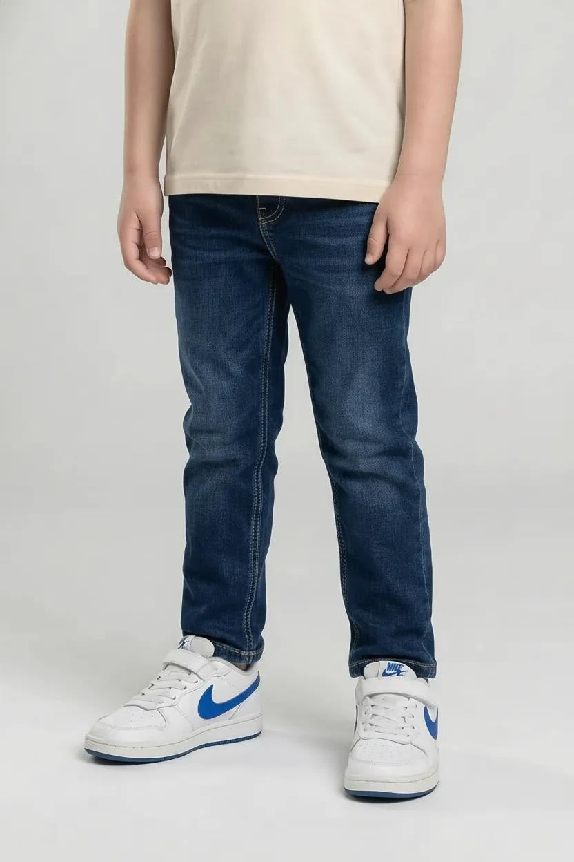 Boy Blue Solid Jeans
