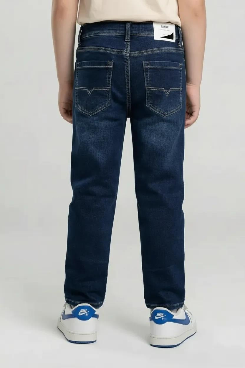 Boy Blue Solid Jeans