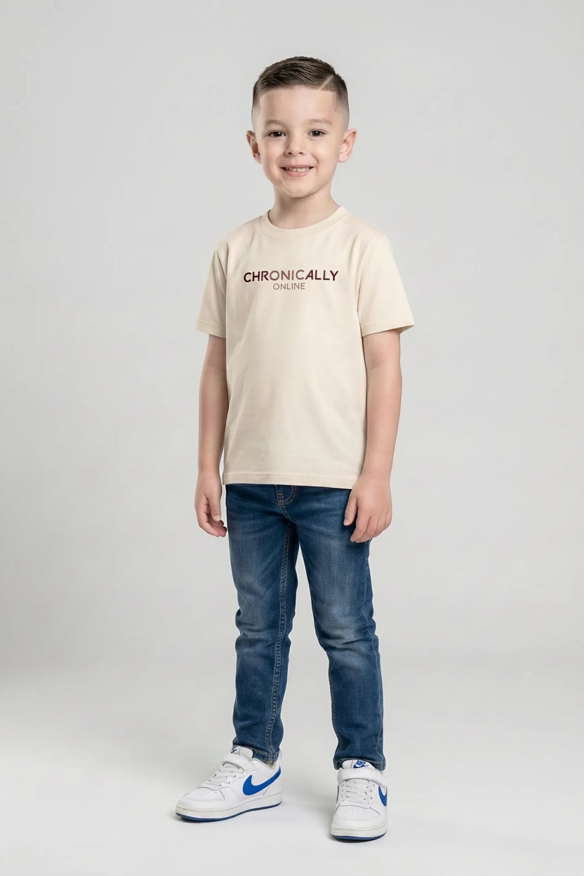 Boy Dark Blue Solid Jeans