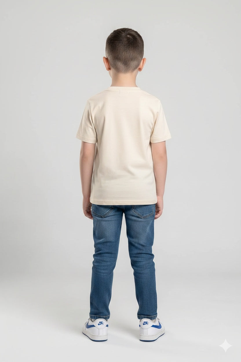 Boy Dark Blue Solid Jeans