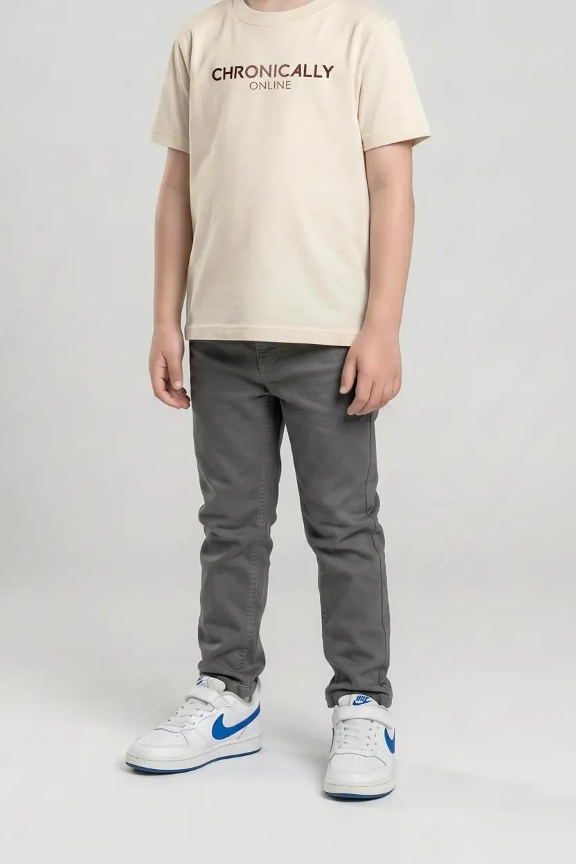 Boy Solid Jeans