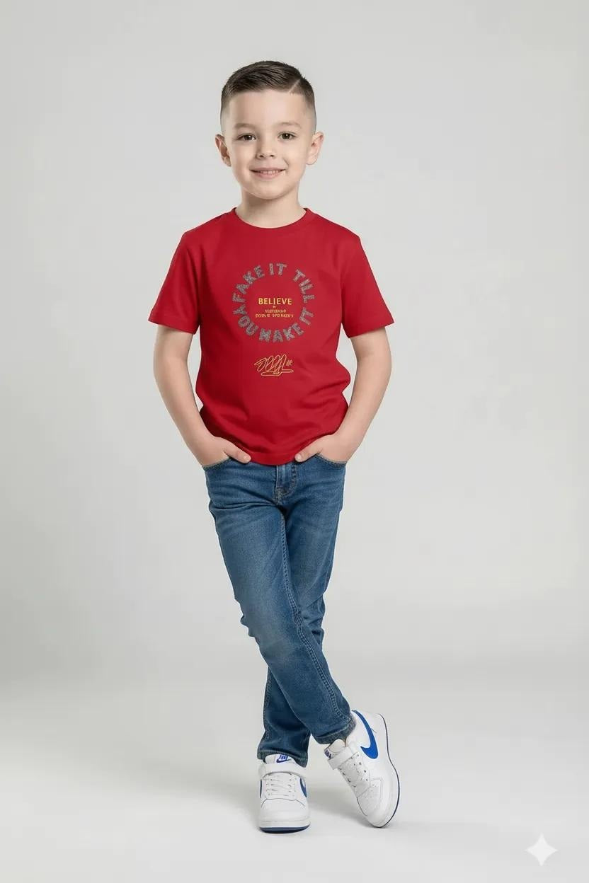 Octave Boys Printed T-shirt