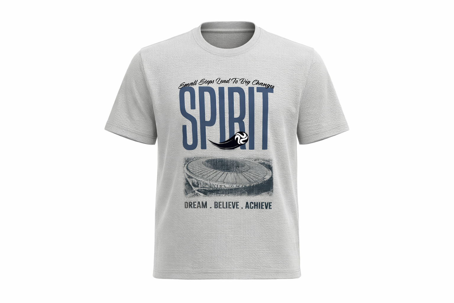 Boys Aluminium Printed Cotton Round Neck T-shirt