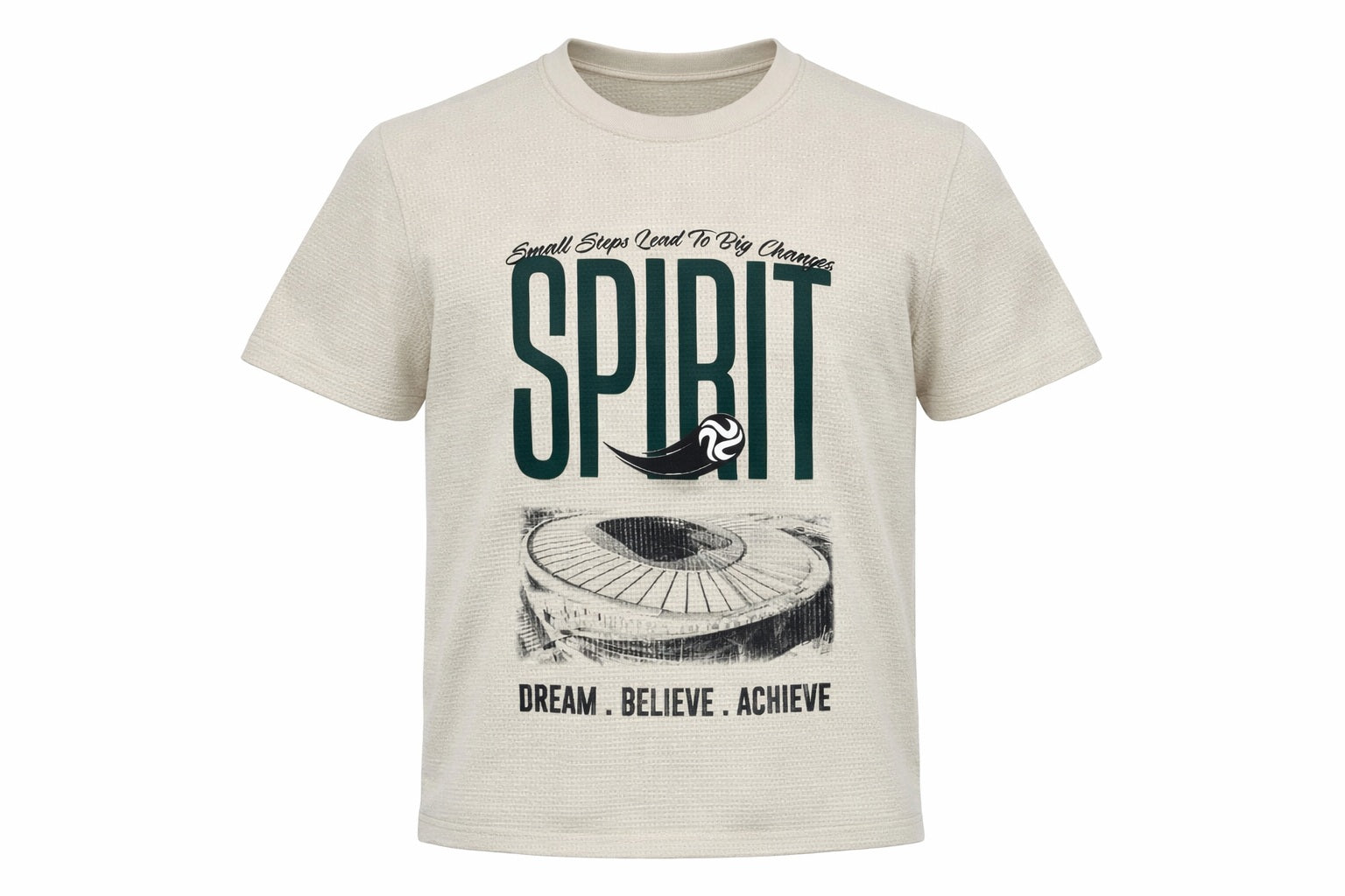 Octave Boys Chalk Typography Printed T-shirt