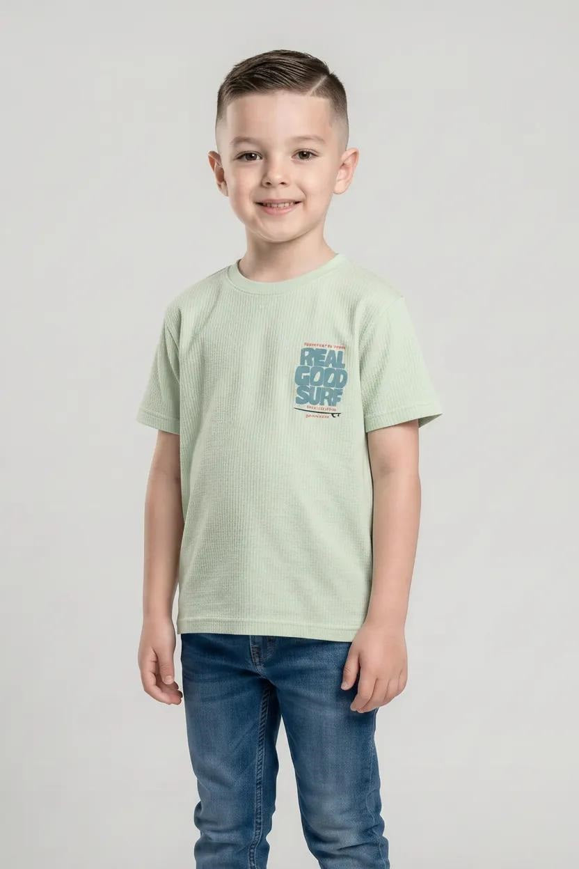 Boys Mist Printed T-shirt