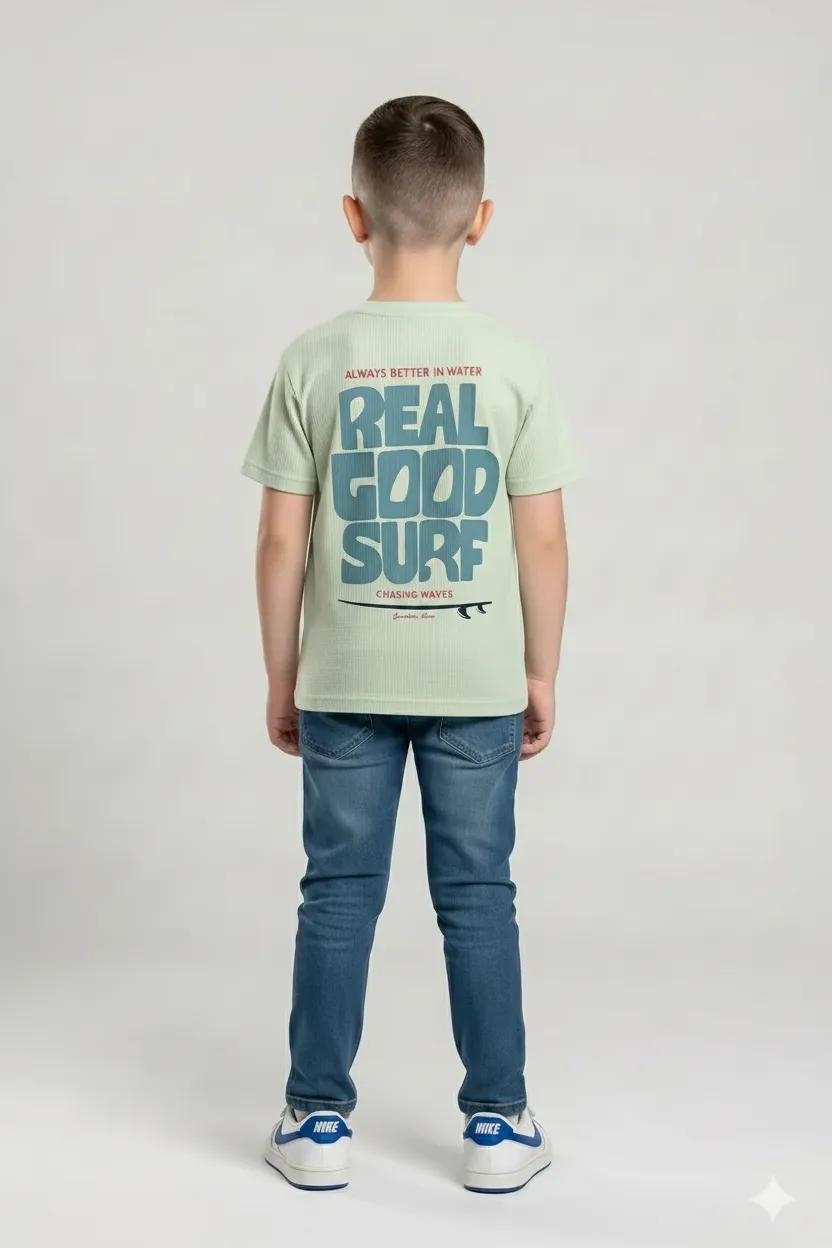 Boys Mist Printed T-shirt