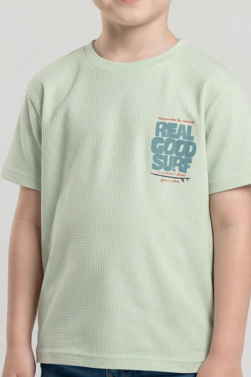 Boys Mist Printed T-shirt