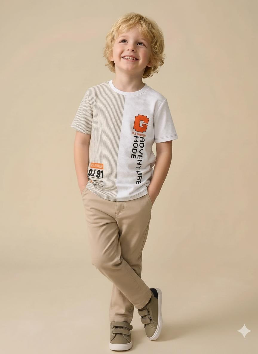 Boys Mastic Colourblocked T-shirt