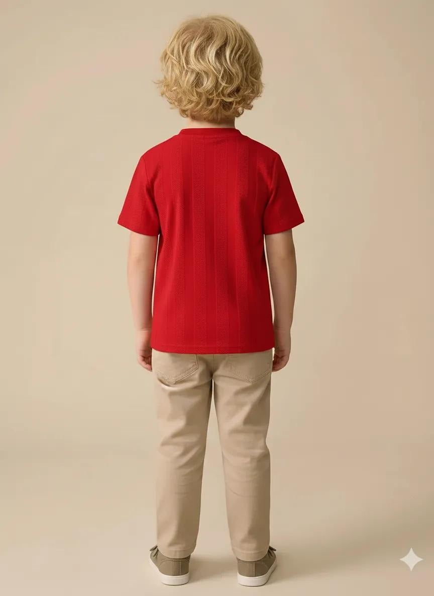 Boys Brick Printed T-shirt