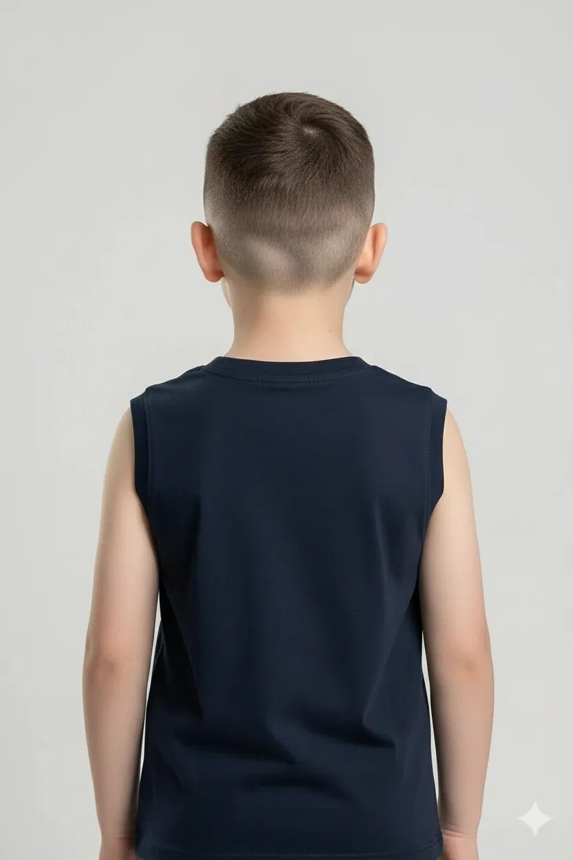 Octave Boys Graphic Printed Cotton Round Neck T-shirt