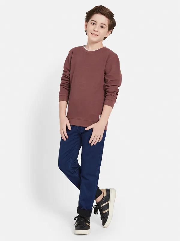 Octave Boys Round Neck Sweatshirt