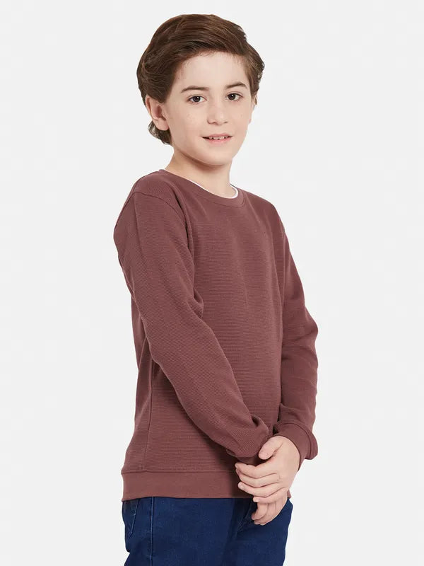 Octave Boys Round Neck Sweatshirt